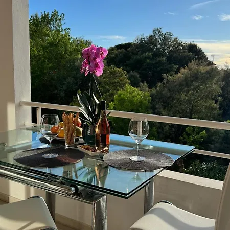 Apartment A 2 Pieces, Grande Terrasse, Vue Parc Au Calme *